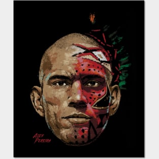 Alex Pereira Face Paint Posters and Art